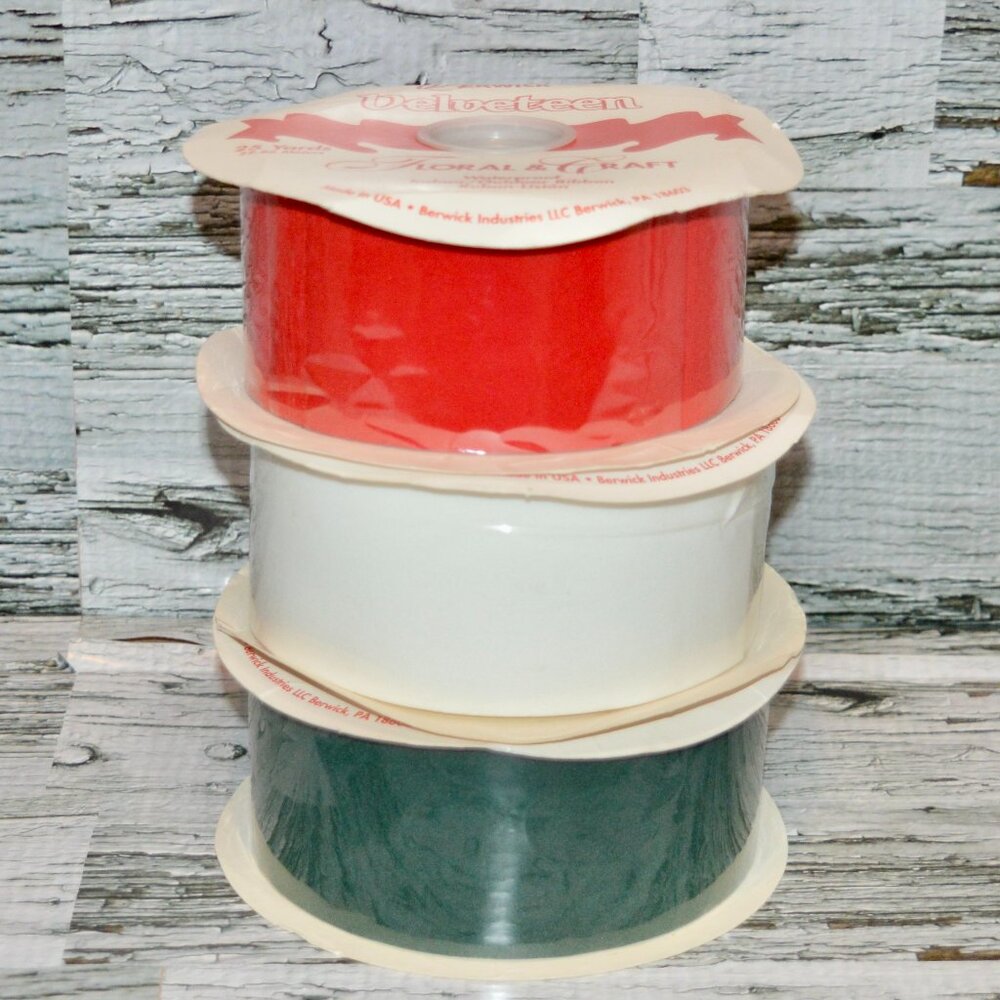 Berwick Velveteen Floral and Craft Ribbon